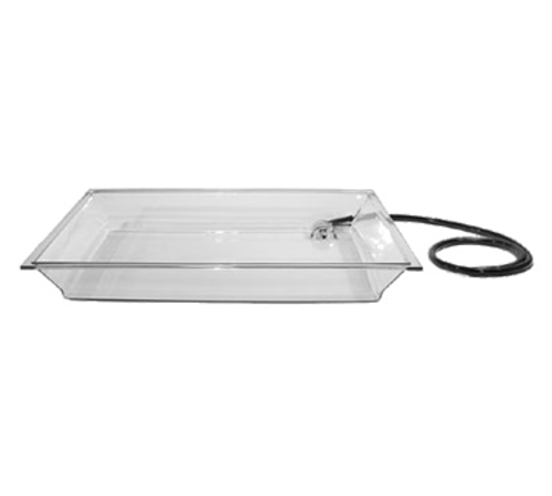 Cal-Mil IP152 28" Ice Display Pan - Table Top, Clear-cityfoodequipment.com
