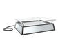 Cal-Mil IP101-220 27" Cold Food Bar - Table Top, Black-cityfoodequipment.com