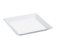 Cal-Mil SR252 11" Square Platter - Melamine, White-cityfoodequipment.com