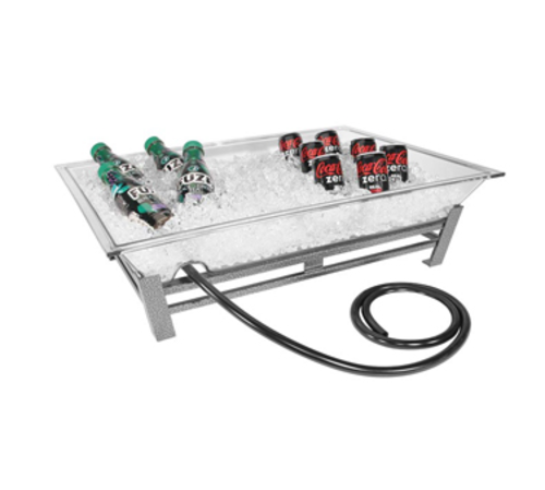 Cal-Mil IP102-39 28 1/2" Cold Food Bar - Table Top, Silver-cityfoodequipment.com