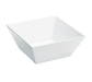 Cal-Mil SR263 6 Qt Square Melamine Serving Bowl, White-cityfoodequipment.com