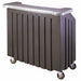 Cambro BAR540DS671 54" Cambar® Portable Bar - 100 Lb Ice Sink, Speed Rail, Granite Gray/slate Gray-cityfoodequipment.com