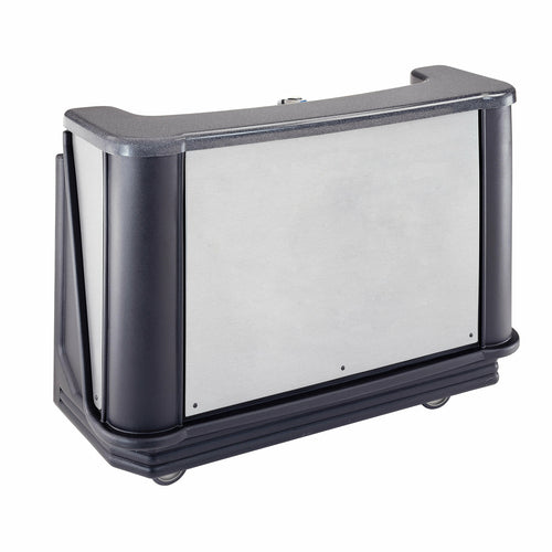 Cambro BAR650DSPM770 67 1/2" Portable Bar - Post-Mix Drink System, 80 Lb Ice Sink, Chicago-cityfoodequipment.com