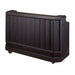 Cambro BAR730CP110 72 3/4" Portable Bar - 80 Lb Ice Sink, Cold Plate, Black-cityfoodequipment.com