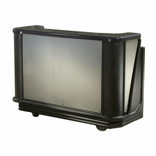Cambro BAR730DS770 77 5/8" Cambar Portable Bar - 80 Lb Ice Sink, Speed Rail, Chicago-cityfoodequipment.com