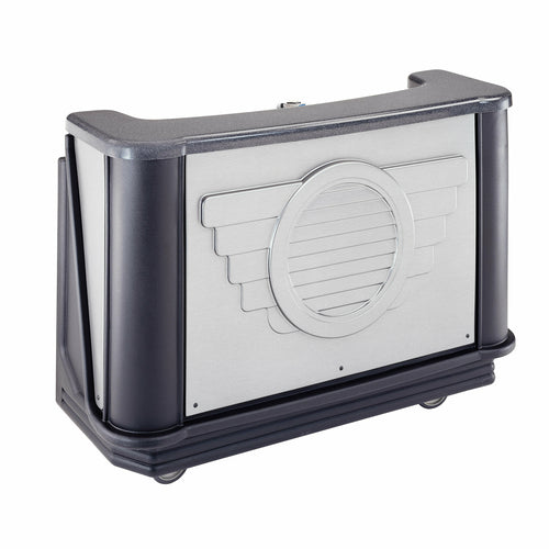 Cambro BAR730DSDX667 77 5/8" Cambar Portable Bar - Cold Plate, 80 Lb Ice Sink, CO2, Manhattan-cityfoodequipment.com