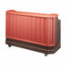 Cambro BAR730DX189 72 3/4" Portable Bar - Cold Plate, 80 Lb Ice Sink, Brown/mahogany-cityfoodequipment.com