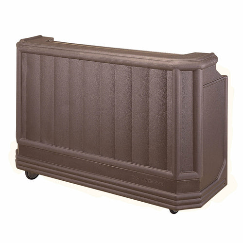 Cambro BAR730PMT194 72 3/4" Portable Bar - Post-Mix Drink System, CO2, Granite Sand 110v-cityfoodequipment.com