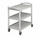 Cambro BC340KDLP480 3 Level Plastic Utility Cart W/ 400 Lb Capacity, Raised Ledges-cityfoodequipment.com
