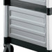 Cambro BC340KDP480 Single Shelf Panel Set For KD Utility Cart, Gray-cityfoodequipment.com