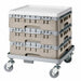 Cambro BR414184 Camrack Base Rack With Extender - 1 Compartment, 4"H, Beige-cityfoodequipment.com