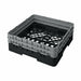 Cambro BR578110 Camrack Base Rack - (2)extenders, 1 Compartment, 7 1/4"H, Black-cityfoodequipment.com