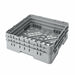 Cambro BR578151 Camrack Base Rack - (2)extenders, 1 Compartment, 7 1/4"H, Soft Gray-cityfoodequipment.com