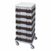 Cambro BR578167 Camrack Base Rack - (2)extenders, 1 Compartment, 7 1/4"H, Brown-cityfoodequipment.com