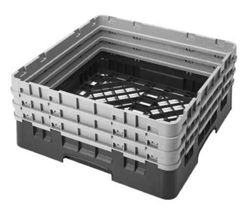Cambro BR712168 Camrack Base Rack - (3)extenders, 1 Compartment, 8 7/8"H, Blue-cityfoodequipment.com