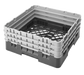Cambro BR712168 Camrack Base Rack - (3)extenders, 1 Compartment, 8 7/8"H, Blue-cityfoodequipment.com