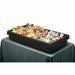 Cambro BUF72110 62 7/8" Cold Food Bar - (5) Pan Capacity, Table Top, Black-cityfoodequipment.com