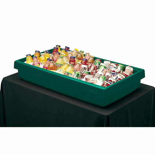 Cambro BUF72519 62 7/8" Cold Food Bar - (5) Pan Capacity, Table Top, Kentucky Green-cityfoodequipment.com