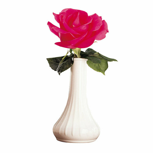 Cambro BV6CW148 6" Bud Vase - White-cityfoodequipment.com