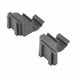 Cambro CBCC10580 Camshelving® Basics Corner Connector Set, Brushed Graphite-cityfoodequipment.com