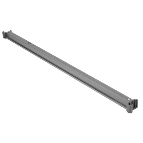 Cambro CBTR362PK580 36" Camshelving® Basics Traverse, Brushed Graphite-cityfoodequipment.com