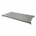 Cambro CBSK2448S4580 Camshelving® Basics Polymer Solid Shelf Plate Kit - 24" X 48", Brushed Graphite-cityfoodequipment.com
