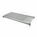 Cambro CBSK2454V1580 Camshelving® Basics Polymer Louvered Shelf Plate Kit - 24" X 54", Brushed Graphite-cityfoodequipment.com