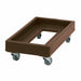 Cambro CD1327131 Camdolly® For Milk Crates W/ 300 Lb Capacity, Dark Brown-cityfoodequipment.com