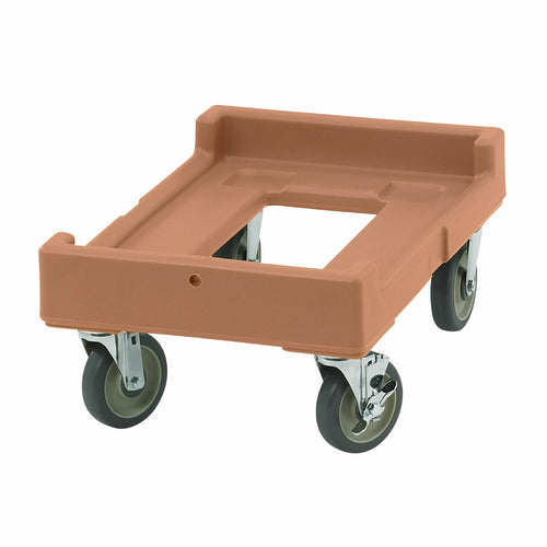 Cambro CD160157 Camdolly® For Camtainers® W/ 300 Lb Capacity, Coffee Beige-cityfoodequipment.com