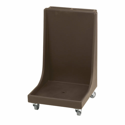 Cambro CD2020H131 Camdolly® For Camracks® Dish Racks W/ 350 Lb Capacity, Dark Brown-cityfoodequipment.com