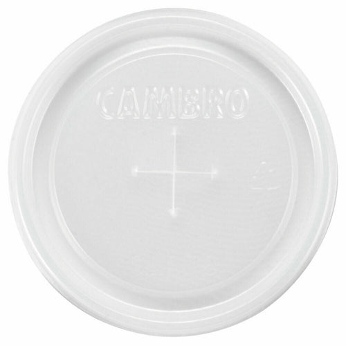 Cambro CLST6190 Disposable Lid For Dinex 6 Oz Swirl Tumbler-cityfoodequipment.com
