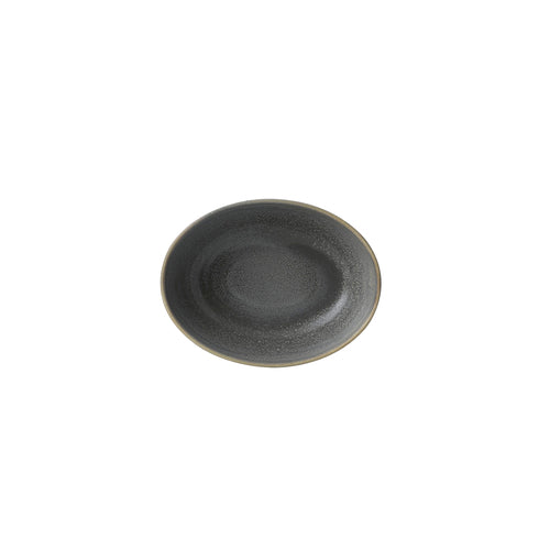 Dudson EG216 35 Oz Oval Evo Bowl - Ceramic, Granite-cityfoodequipment.com