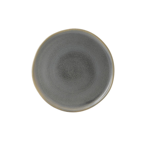 Dudson EV318 12 1/2" Round Evo Plate - Ceramic, Granite-cityfoodequipment.com