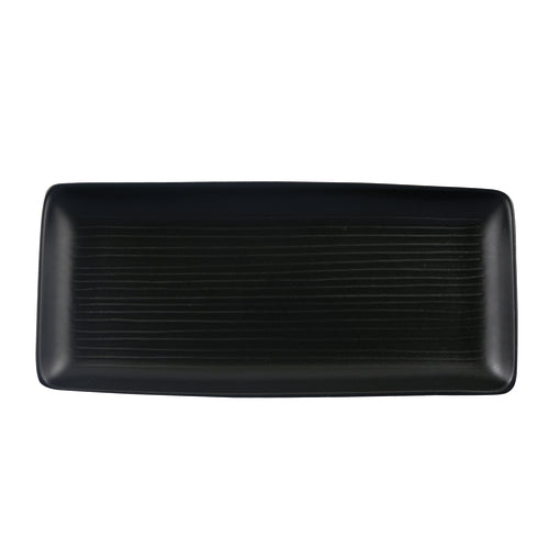 Dudson EJ356 14" X 6 1/2" Rectangular Evo Chef's Tray - Ceramic, Jet-cityfoodequipment.com