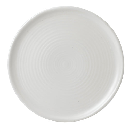 Dudson EP254 10" Round Evo Plate - Ceramic, Pearl-cityfoodequipment.com
