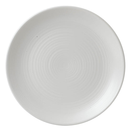 Dudson EP295 11 5/8" Round Evo Plate - Ceramic, Pearl-cityfoodequipment.com