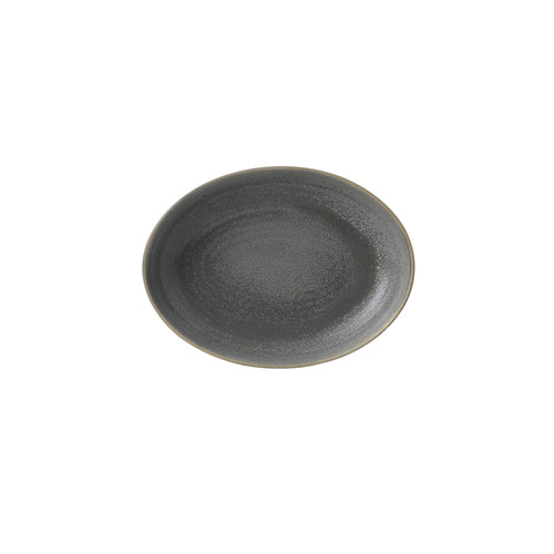 Dudson EG267 38 3/4 Oz Oval Evo Bowl - Ceramic, Granite-cityfoodequipment.com
