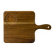 Dudson FN284 Rectangular Serving Board W/ Handle - 14 7/8" X 10", Acacia Wood-cityfoodequipment.com