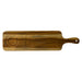Dudson FN283 Rectangular Serving Board W/ Handle - 21 1/2" X 5 1/2", Acacia Wood-cityfoodequipment.com