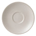 Dudson FM746 6 3/8" Round Evo Saucer - Ceramic, Pearl-cityfoodequipment.com