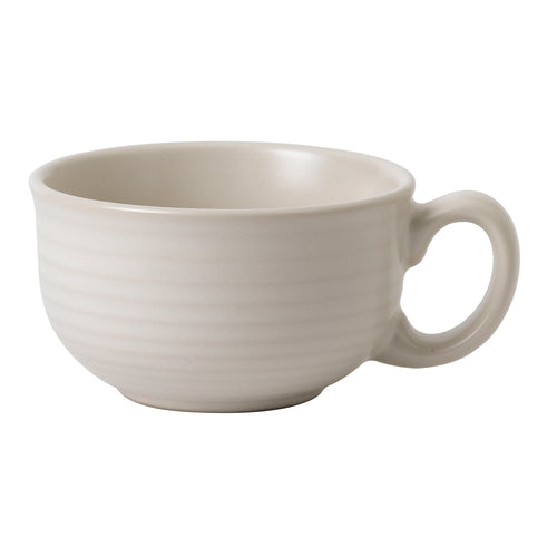Dudson FM742 8 Oz Evo Tea Cup - Ceramic, Pearl-cityfoodequipment.com