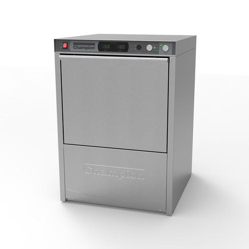 Champion UH-330B High Temp Rack Undercounter Dishwasher w/ 24 Racks/hr, Built-in Booster,208-240v/1ph-cityfoodequipment.com