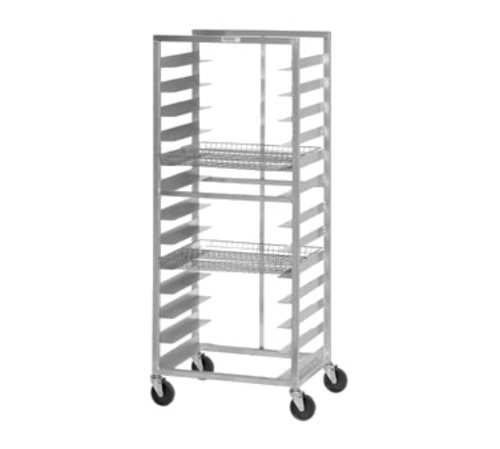 Channel 486DD 29 1/2"W 13 Sheet Pan Rack W/ 4" Bottom Load Slides-cityfoodequipment.com