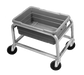 Channel 501LS Lug Rack W/ 1 Lug Capacity, Stainless-cityfoodequipment.com
