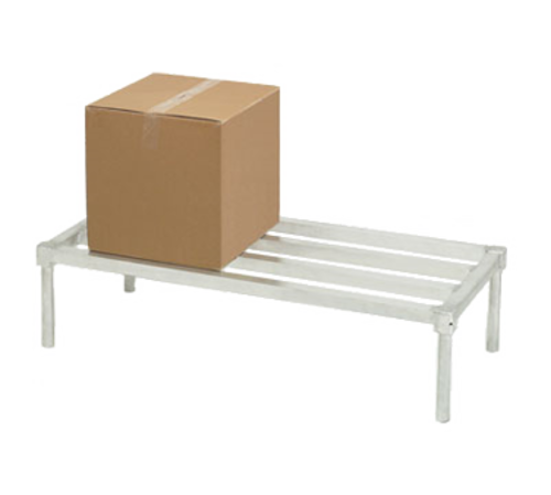 Channel ADE2036KD 36" Stationary Dunnage Rack W/ 2200 Lb Capacity, Aluminum-cityfoodequipment.com
