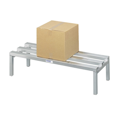Channel ADR2042 42" Stationary Dunnage Rack W/ 2200 Lb Capacity, Aluminum-cityfoodequipment.com