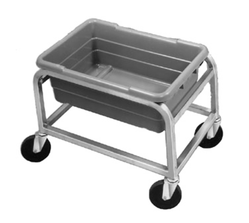 Channel AXD501L 16" Lug Rack W/ 1 Lug Capacity & Swivel Casters, Aluminum-cityfoodequipment.com