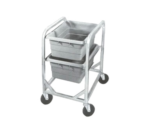 Channel AXD502L 29 1/2" Lug Rack W/ 2 Lug Capacity & Swivel Casters, Aluminum-cityfoodequipment.com