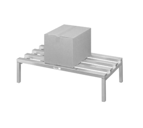 Channel CA2072 72" Stationary Dunnage Rack W/ 2500 Lb Capacity, Aluminum-cityfoodequipment.com