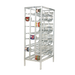 Channel CSR-156 82"H Stationary Can Rack W/ (156) #10 Capacity, Front Load-cityfoodequipment.com